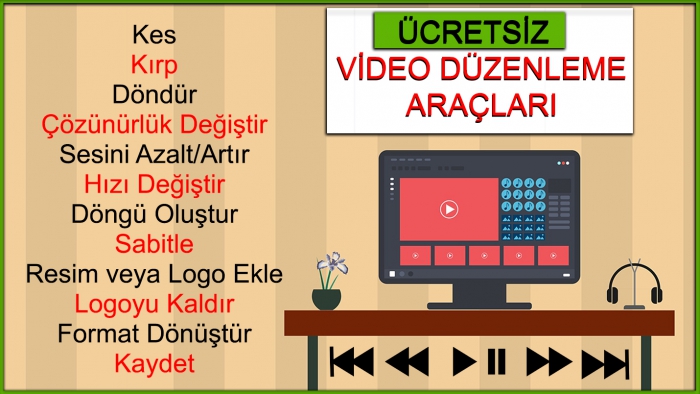Ücretsiz Çevrimiçi Video Düzenleme Araçları